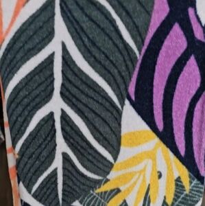 Vera Bradley Beach Towel Palm Floral